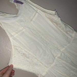 Beautiful Creme Dress WORN ONLY ONCE